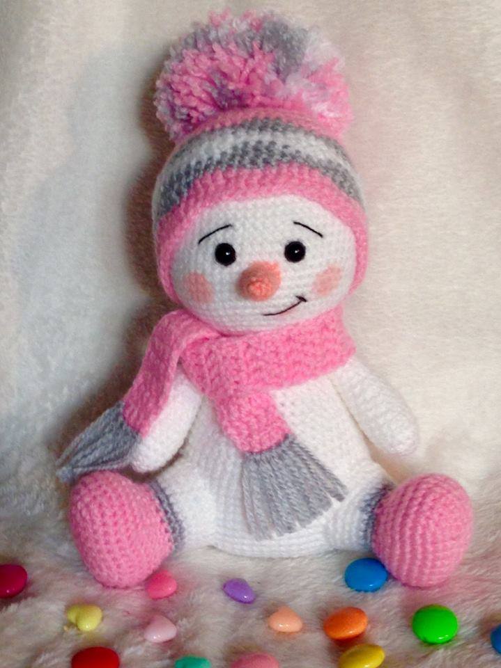 Pattern Amigurumi Snowman