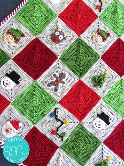 Learn to make Crochet Christmas Tree + Blanket