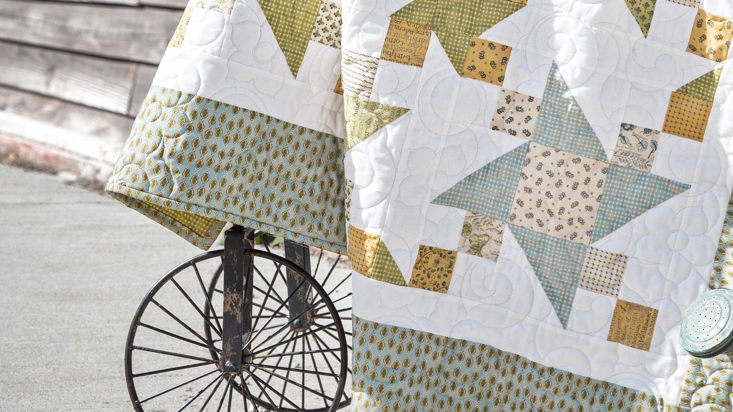 Garden Star Quilt Pattern