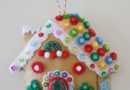 Gingerbread House Ornament – Free Pattern