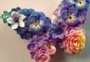 Lavender Whispers – Crochet Mini Floral Bouquet