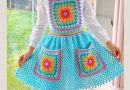 Color Pop Apron – A Granny Square Crochet Masterpiece