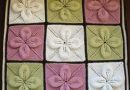 Crochet Baby Blanket with 3D Floral Squares – Step by Step Guide