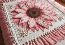 Textured Sunflower Crochet Blanket – Complete Step-by-Step Tutorial 🌸