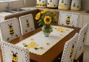 Bee-Themed Crochet Kitchen Set – Pattern and Tutorial (English)