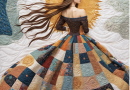 The Starry Lady Quilt” – A Masterpiece of Color, Creativity, and Craftsmanship