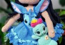 Lilo Amigurumi Doll with Stitch and Scrump – Crochet Pattern (English)
