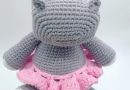 Hippo Ballerina Amigurumi – Crochet Pattern (English)