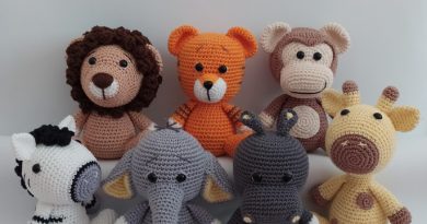Safari Baby Amigurumi Set – Crochet Pattern