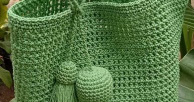 Stylish Crochet Tote Bag – A Modern Handmade Accessory