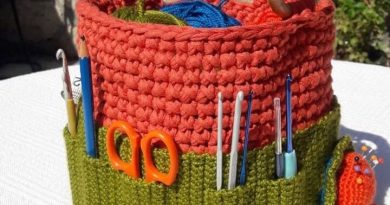 A Handmade Crochet Organizer: Where Creativity and Order EmbraceBy