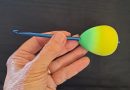 How to Add a Sponge Grip to Your Crochet Hook