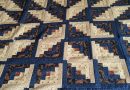 Log Cabin Straight Furrows Quilt – Step by Step