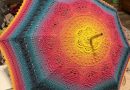 Rainbow Crochet Umbrella – Step by Step Tutorial