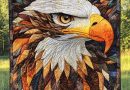 Bald Eagle Art Quilt – Step by Step
