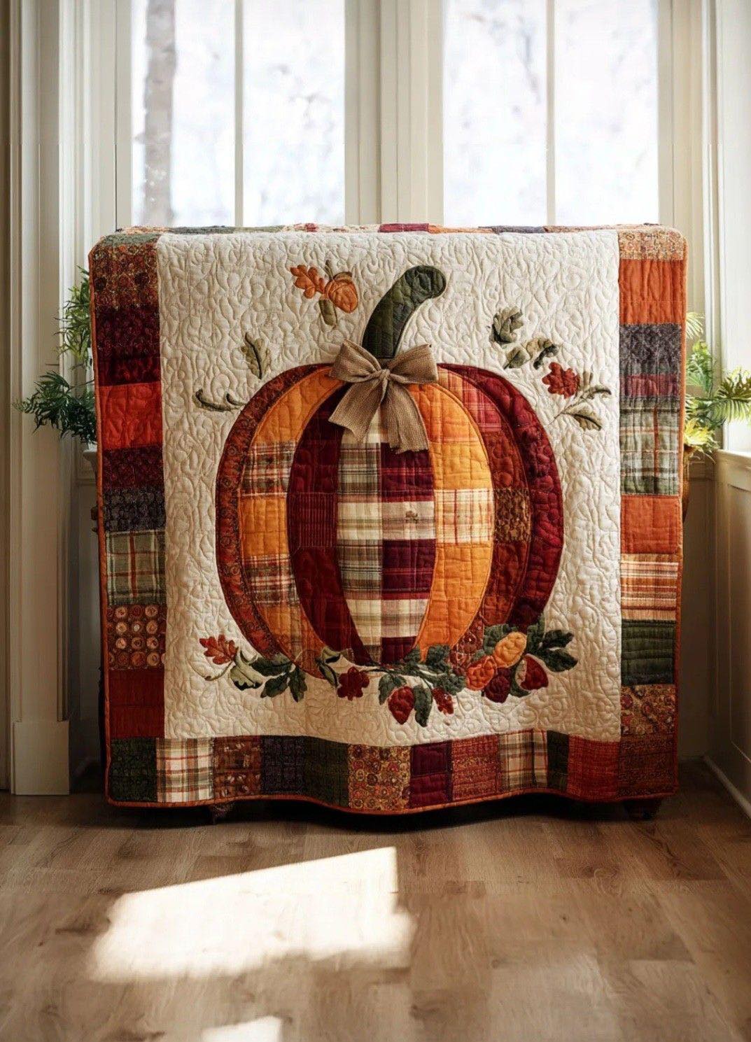 Pumpkin Harvest Quilt – Step by Step Tutorial