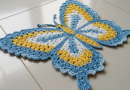 Butterfly Crochet Rug