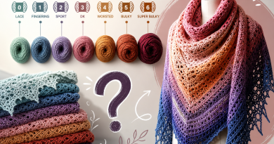 How to Choose the Right Yarn Weight for Crochet Shawls: Complete Guide for Crafters