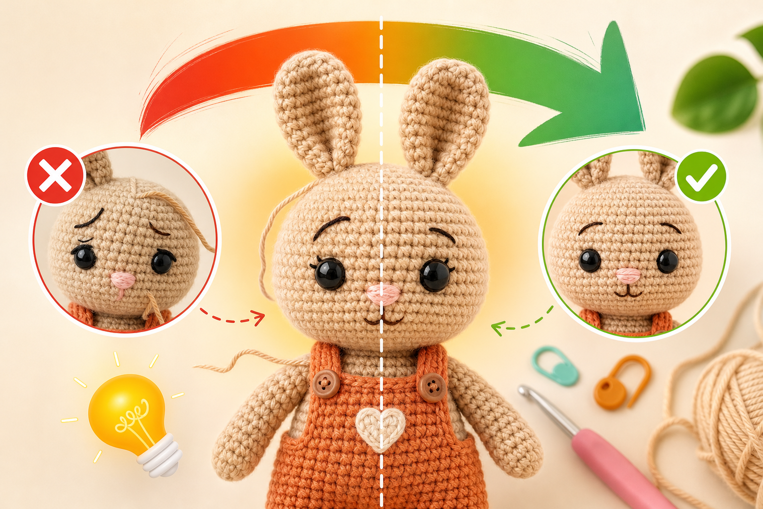 How to Fix Common Amigurumi Mistakes Without Starting Over